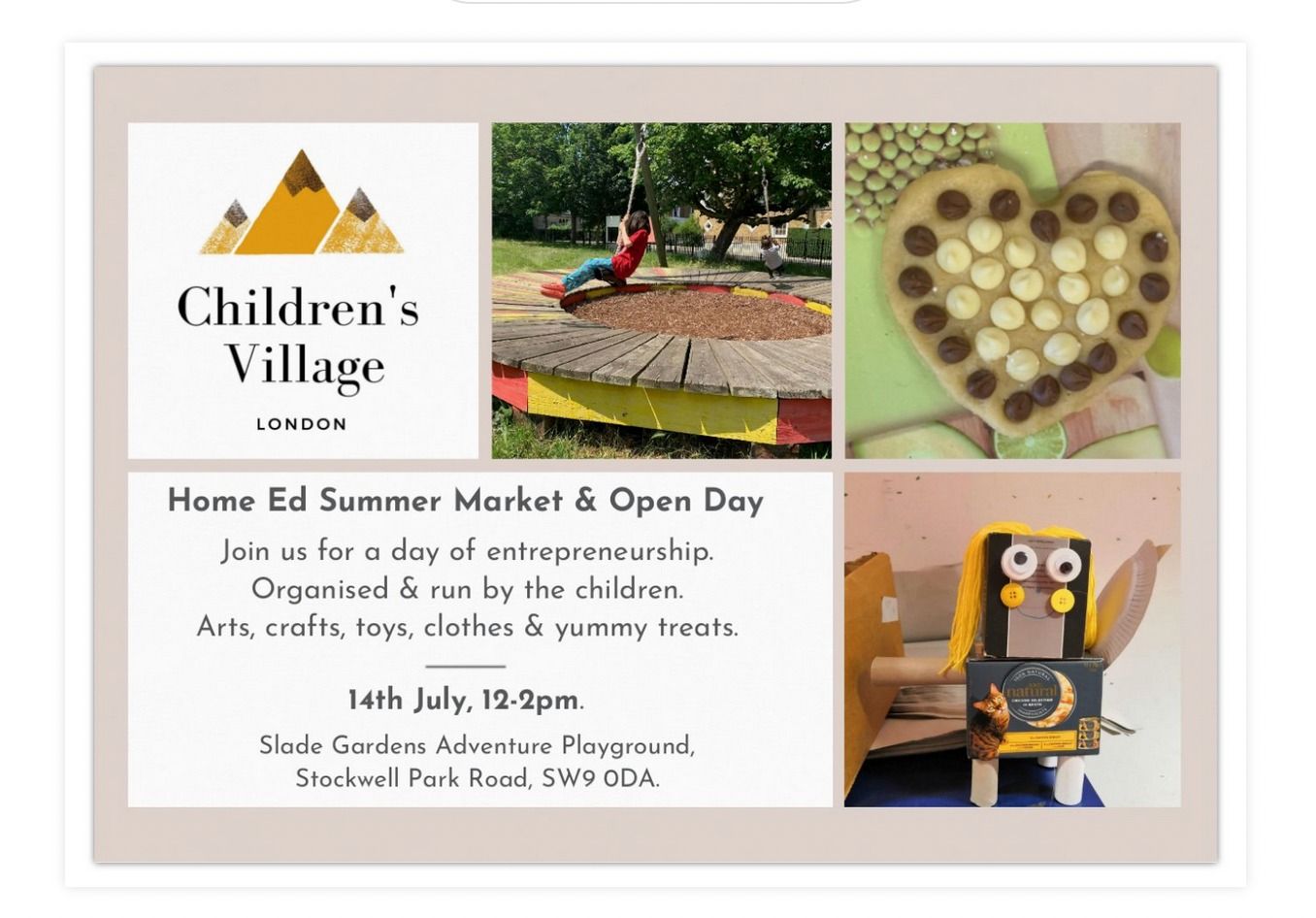 CV Stockwell Summer Market and Open Day