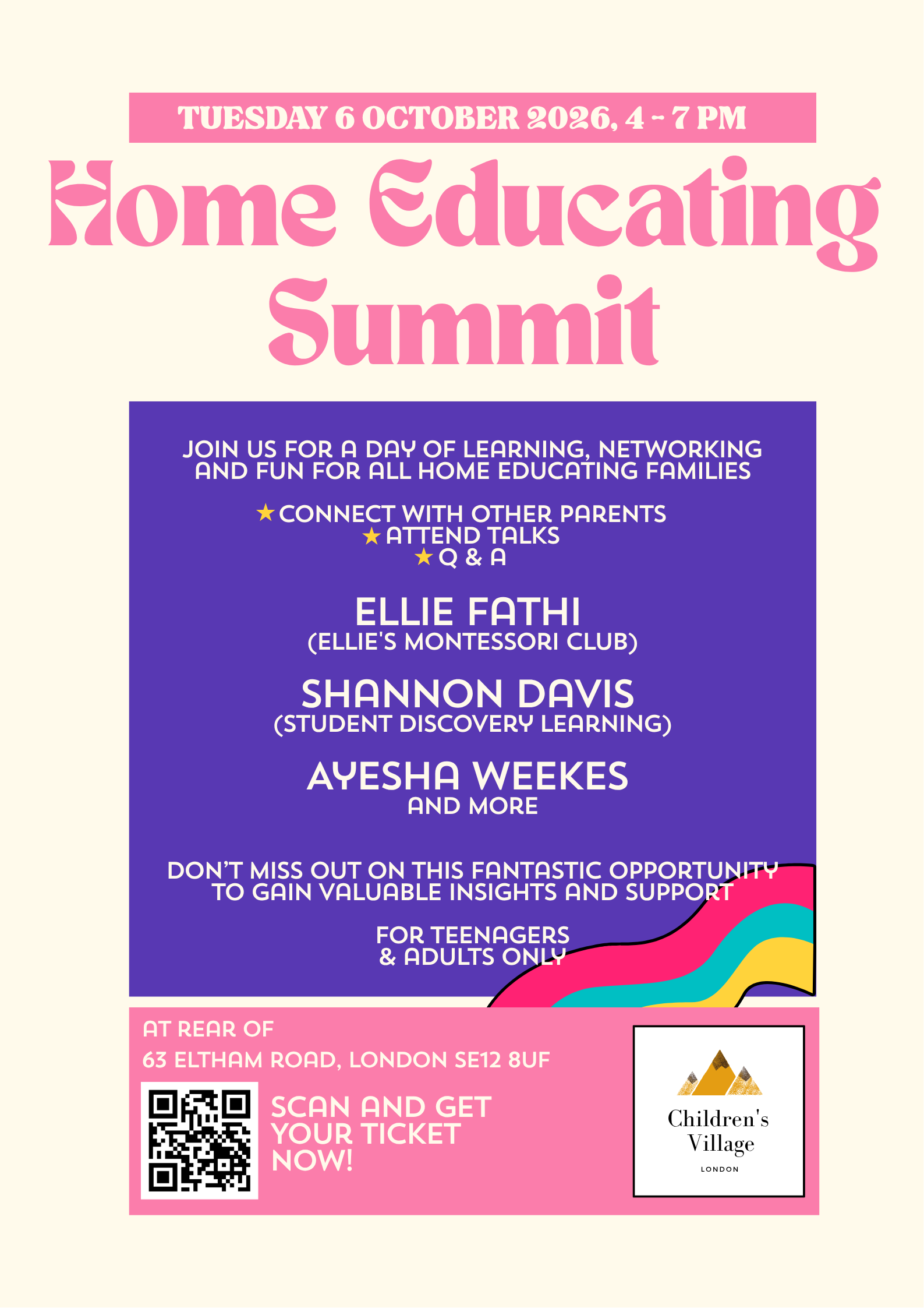 Home Educating Summit at CV