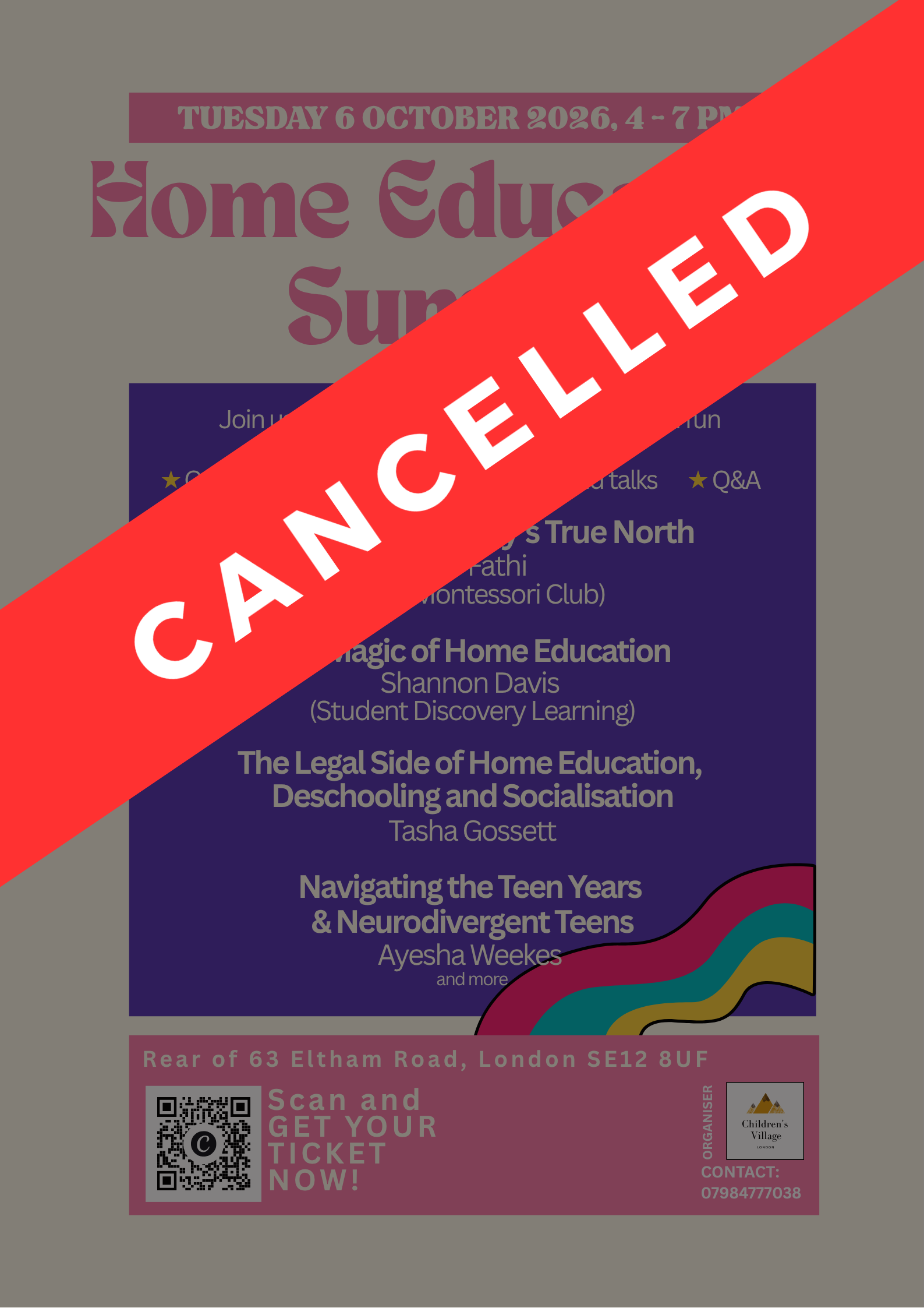 CANCELLED - Home Educating Summit at CV